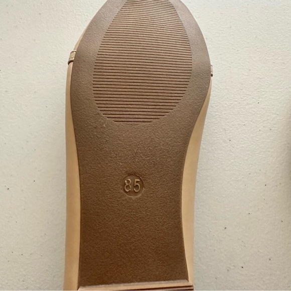 MADDEN GIRL ‘Jordyn’ Chain Detail Vegan Nude Ballet Flats Women’s Size 8.5 - Picture 7 of 7